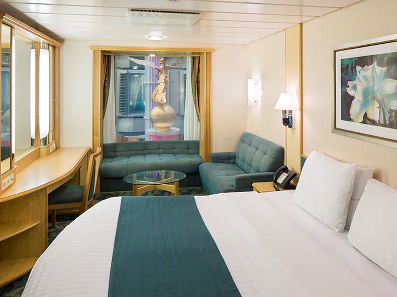 Liberty of the Seas Connecting Promenade Interior
