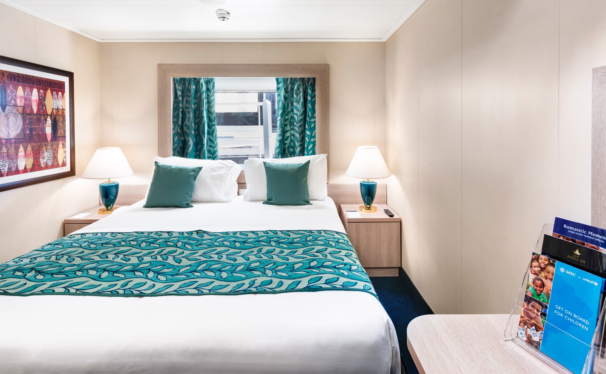 MSC Opera JUNIOR OCEAN VIEW WITH OBSTRUCTED VIEW FANTASTICA