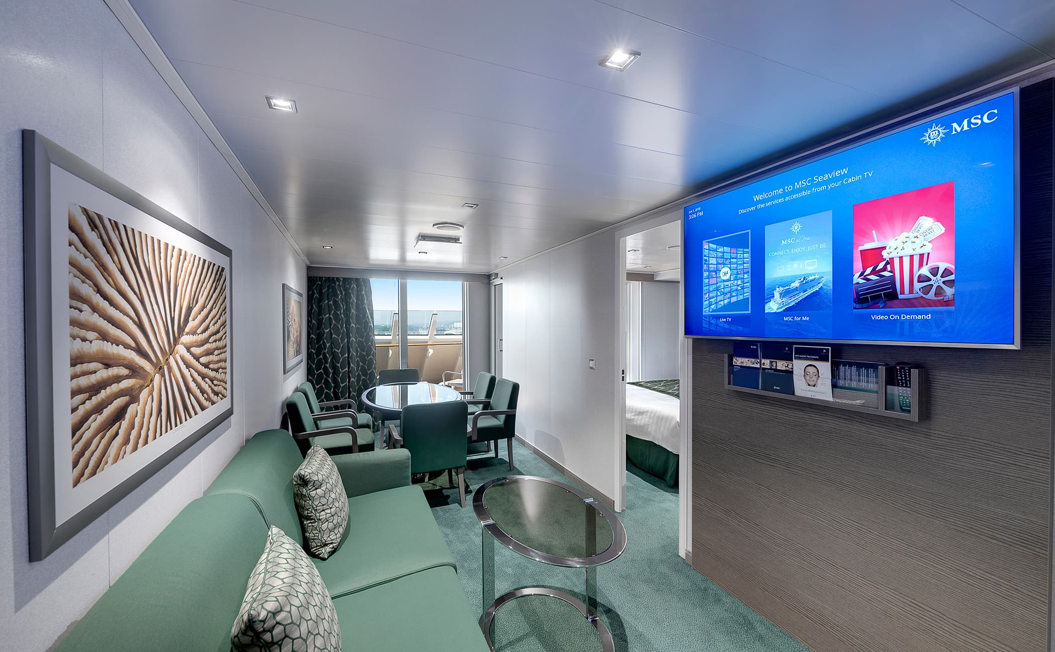 MSC Seaside TWO-BEDROOM GRAND SUITE EXP. AUREA