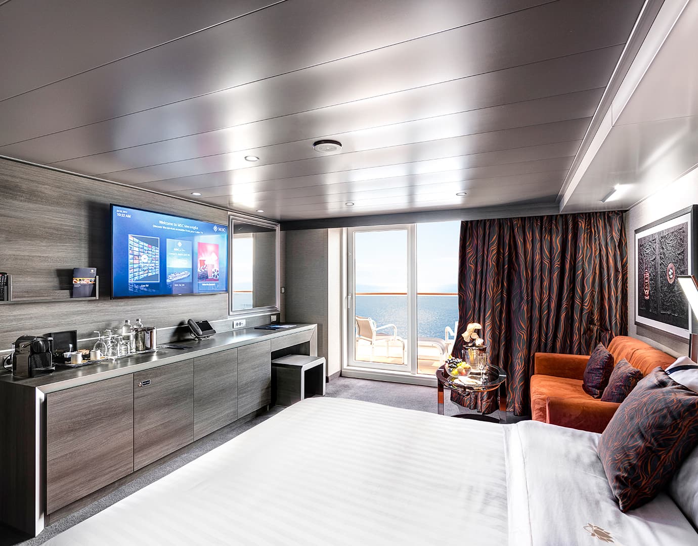 MSC Virtuosa MSC Yacht Club Duplex Suite with Jacuzzi