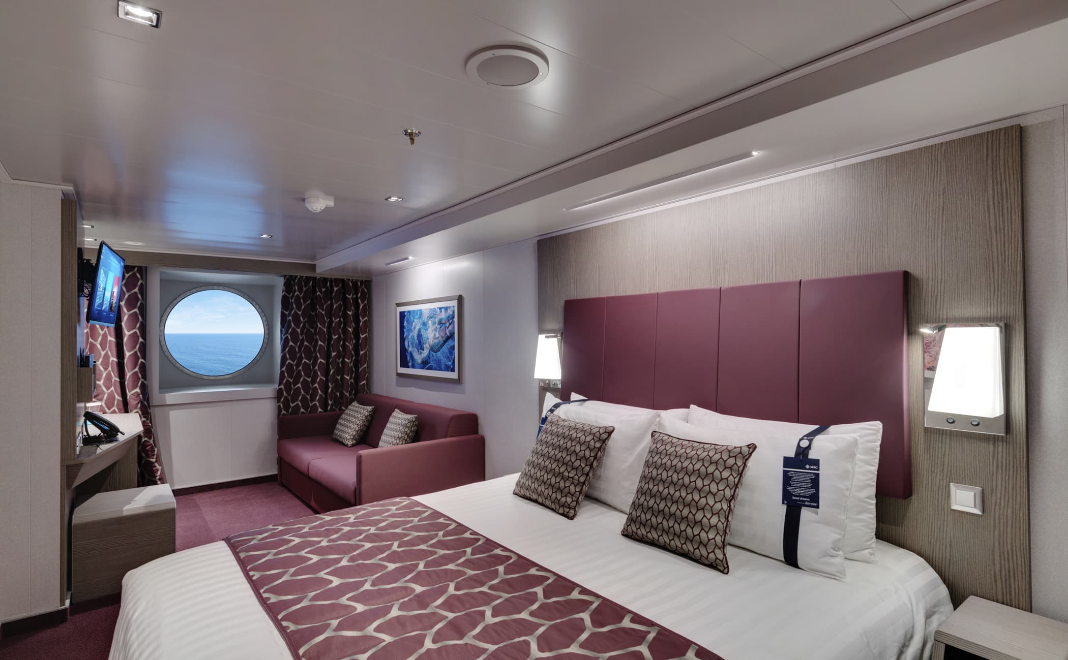 MSC Seaside OCEAN VIEW BELLA GUARANTEED