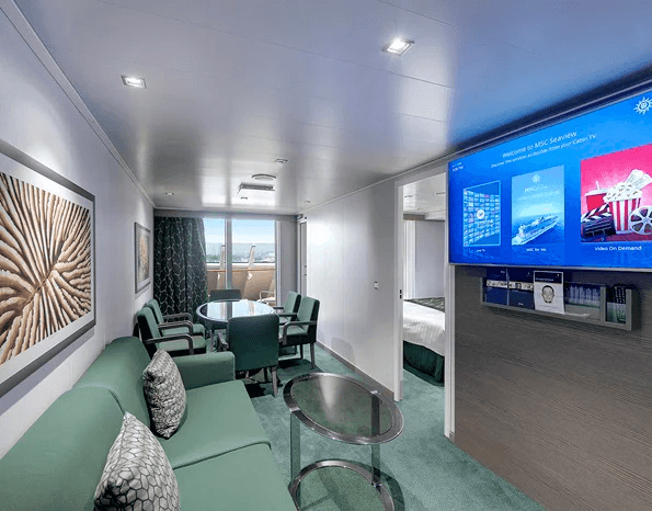 MSC Seascape TWO-BEDROOM GRAND SUITE AUREA