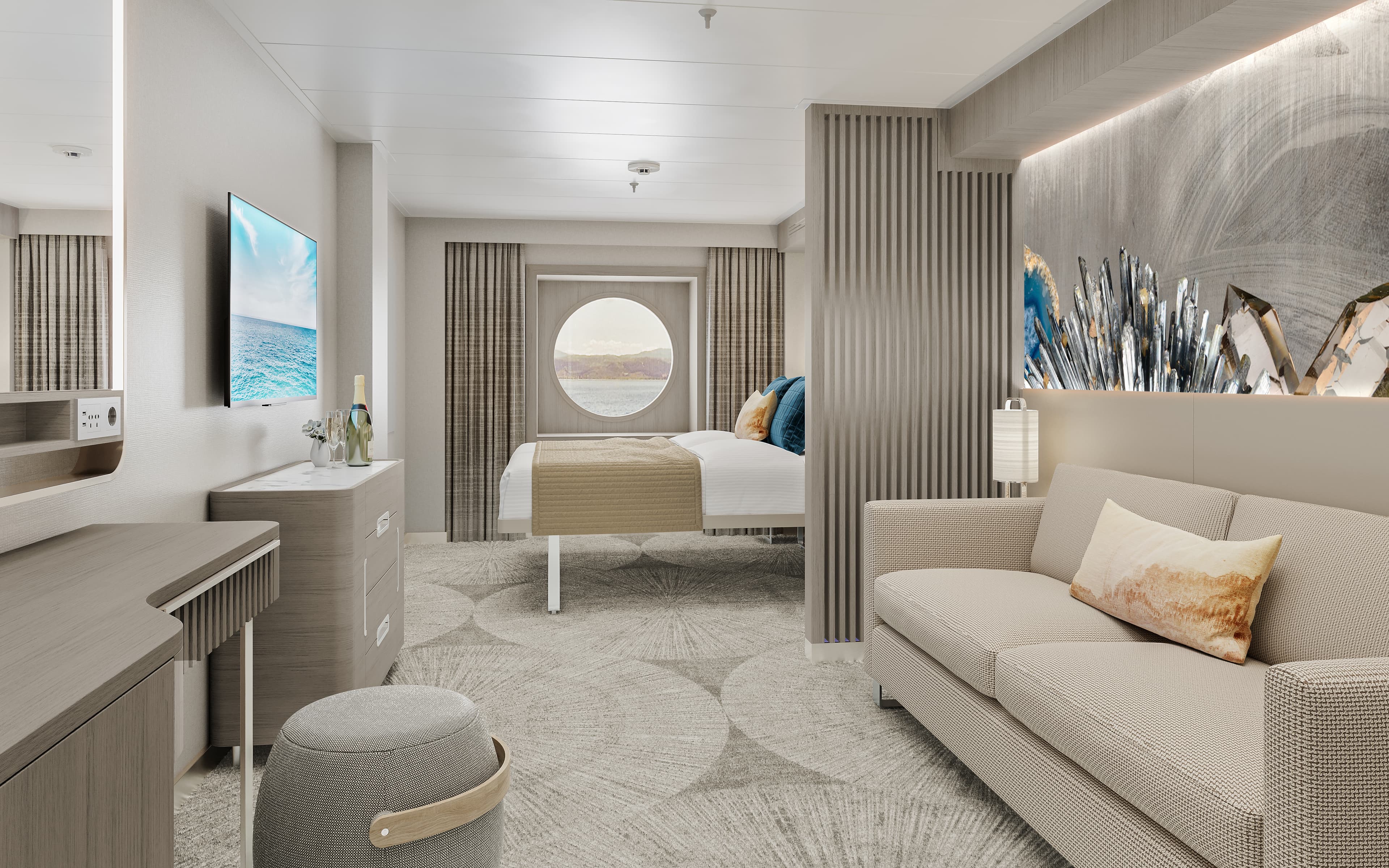 Norwegian Viva Large Oceanview With Round Window