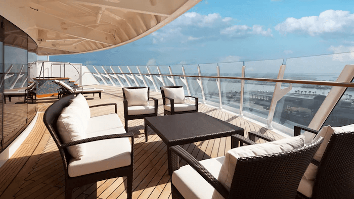 Disney Fantasy Concierge Royal Suite with Verandah