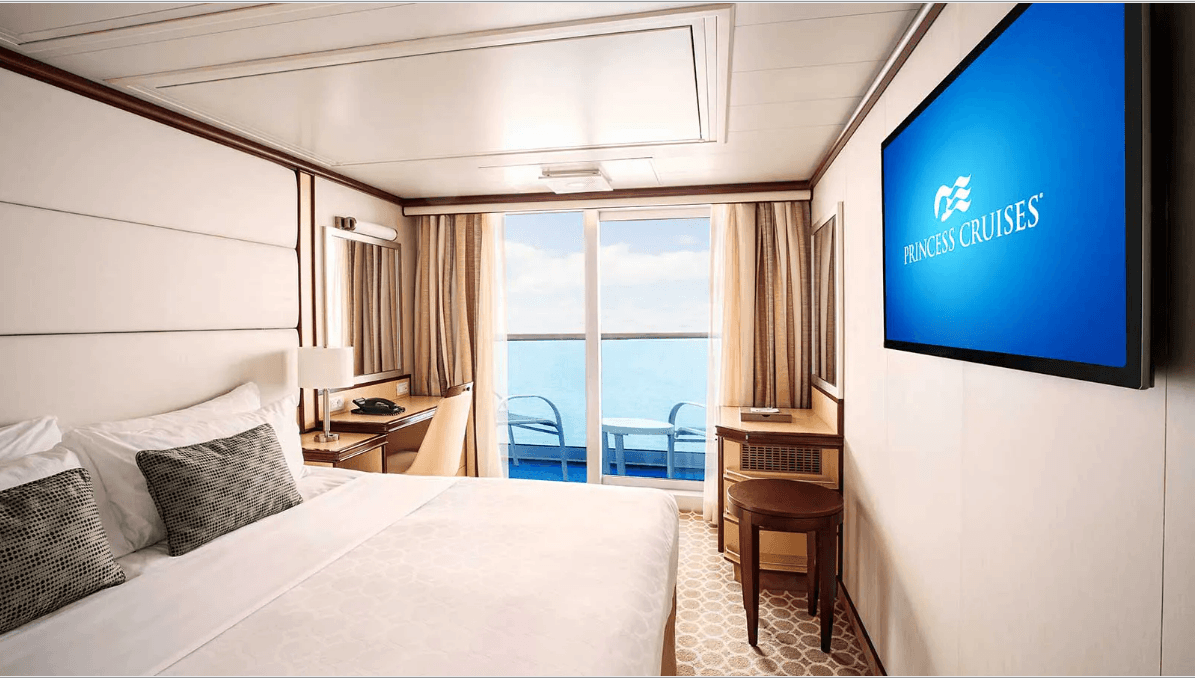 Royal Princess Balcony Two Lower Beds