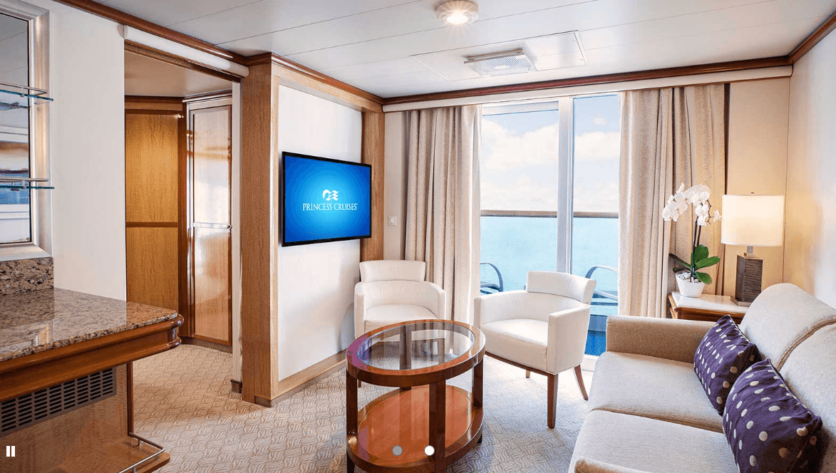 Royal Princess Premium Suite With Balcony
