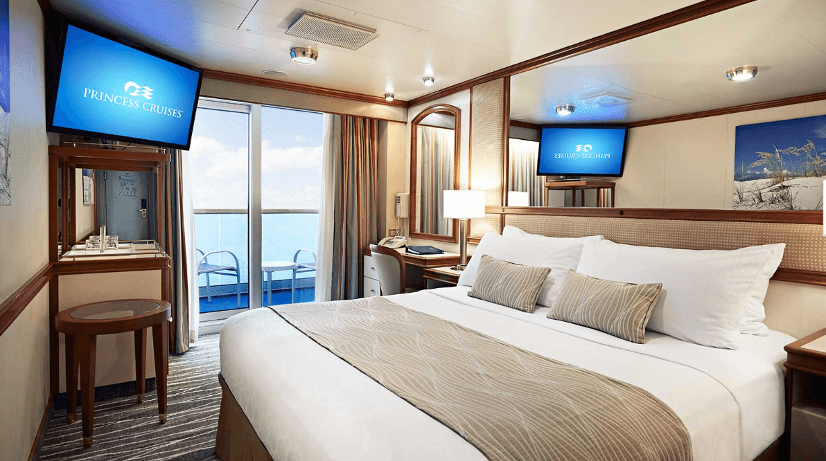 Ruby Princess Premium Balcony Two Lower Beds