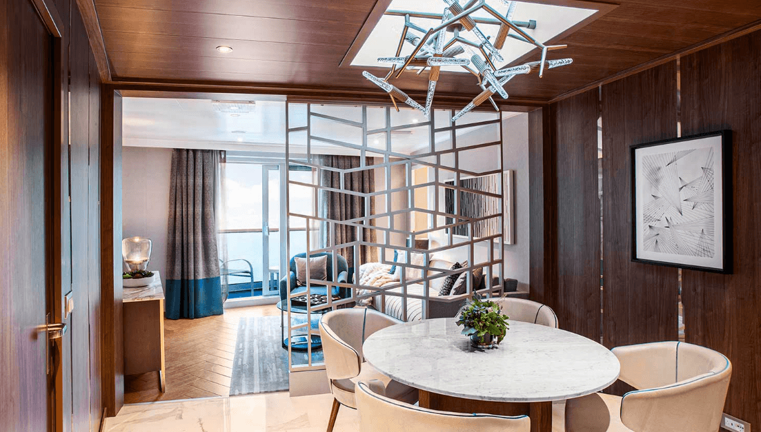Sky Princess Suite cabin