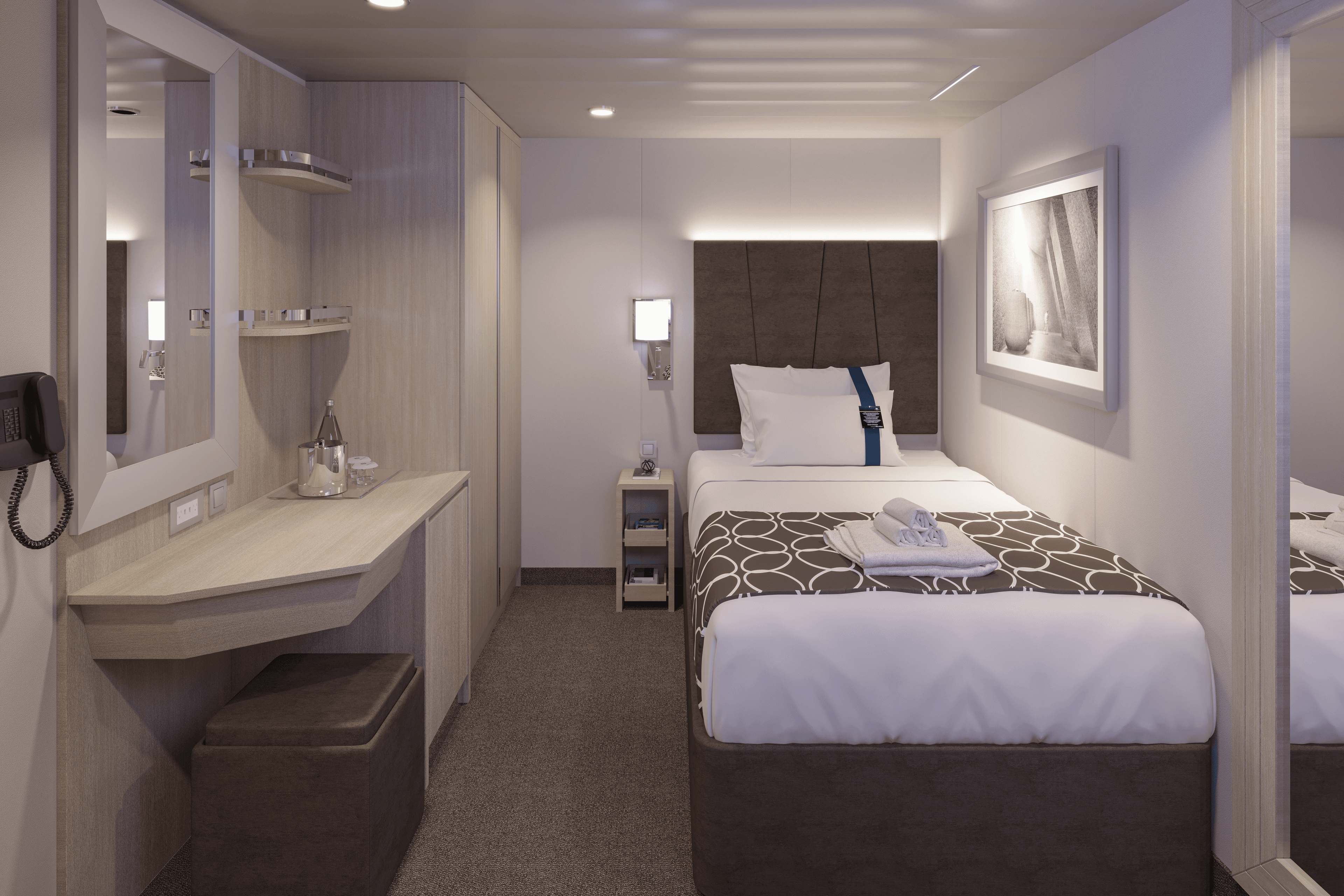 MSC World Europa Inside cabin
