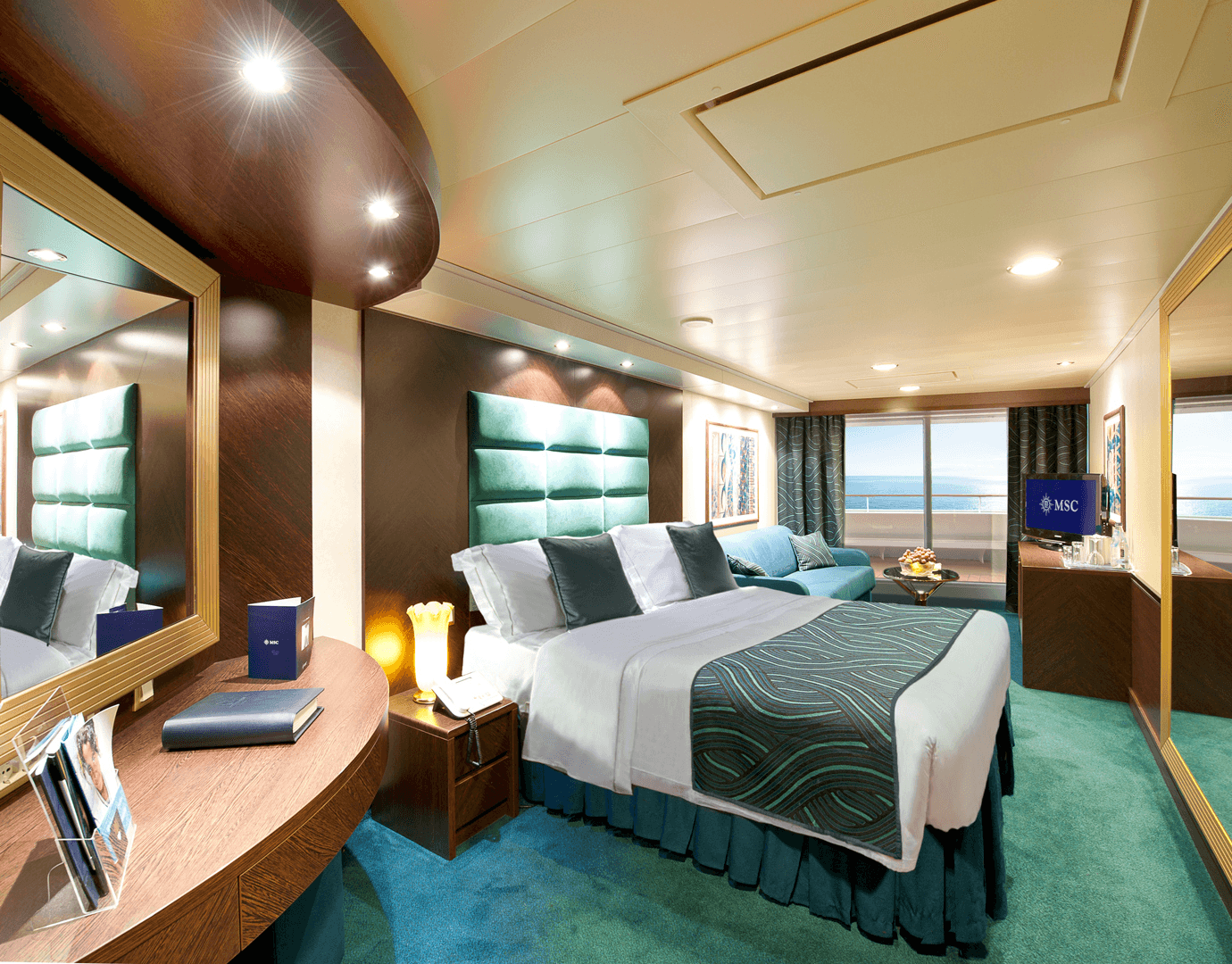 MSC Divina PREMIUM SUITE AUREA WITH SEALED WINDOW
