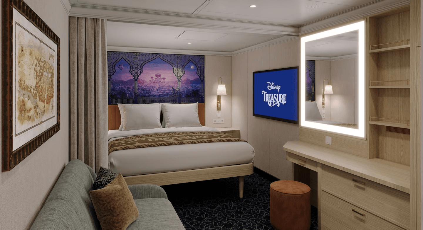 Disney Treasure Standard Inside Stateroom