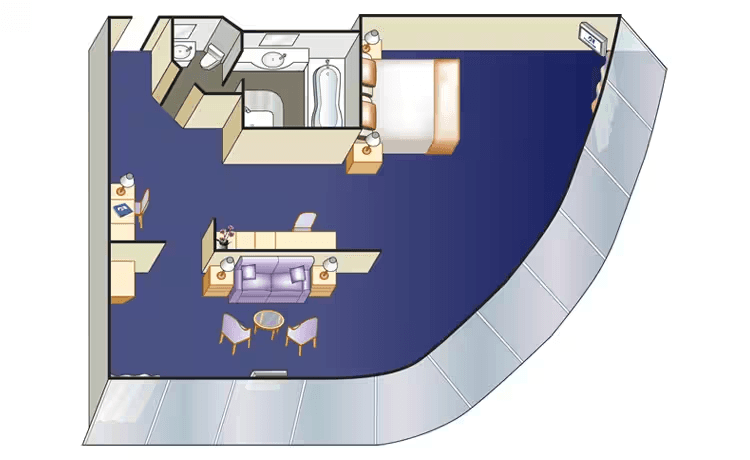 Sky Princess Window Suite