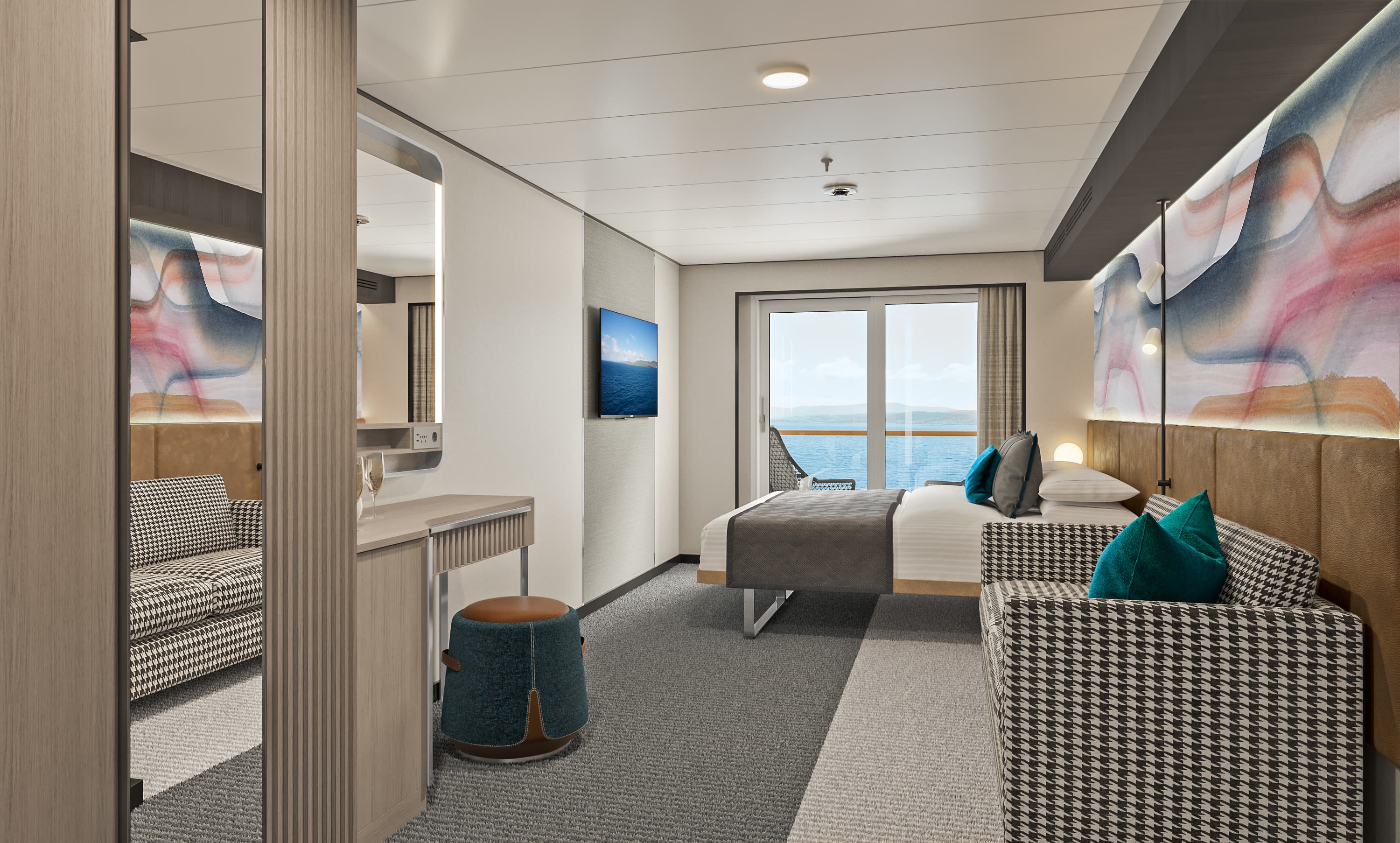 Norwegian Aqua Club Balcony Suite