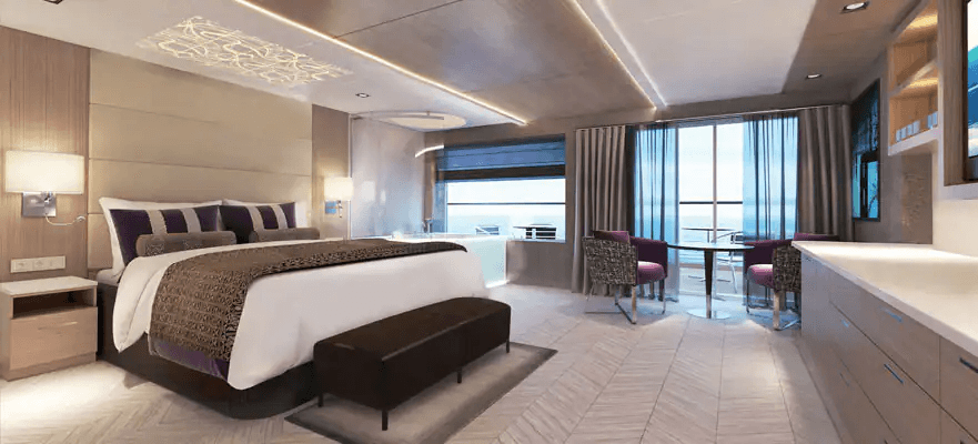 Norwegian Encore Suite cabin
