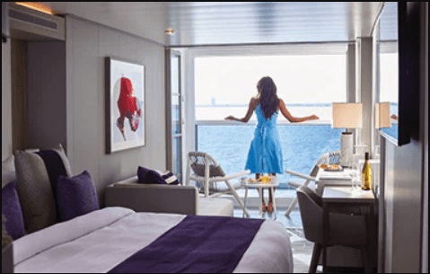 Celebrity Xcel Edge Stateroom with Infinite Veranda (Partial)