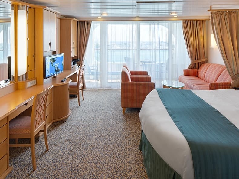 Adventure of the Seas Sunset Junior Suite
