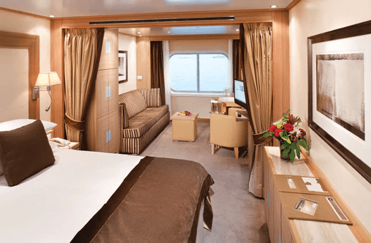 Seabourn Quest Ocean View Suite