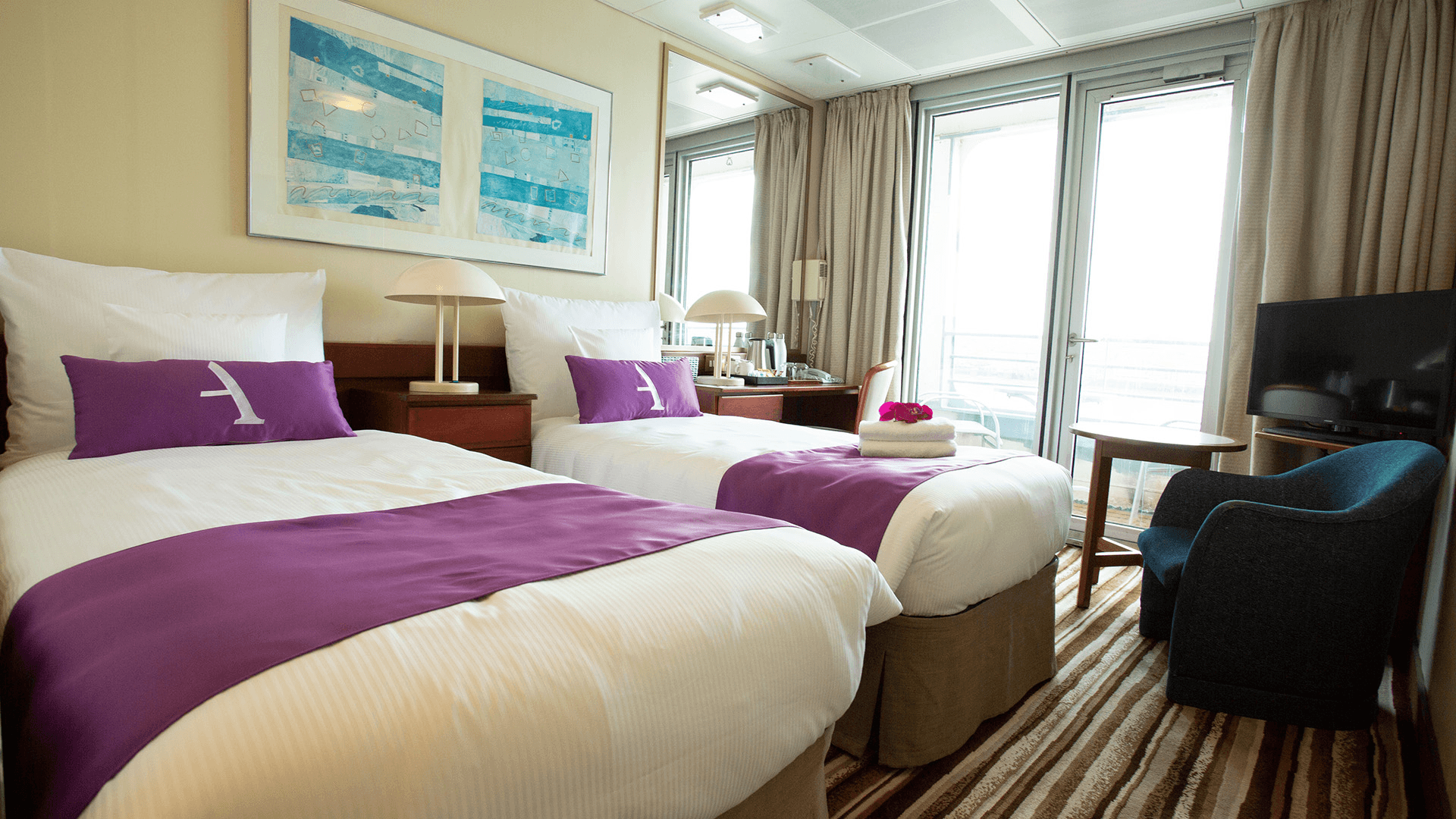 Ambience Balcony Cabin (Midship - Deck 10)