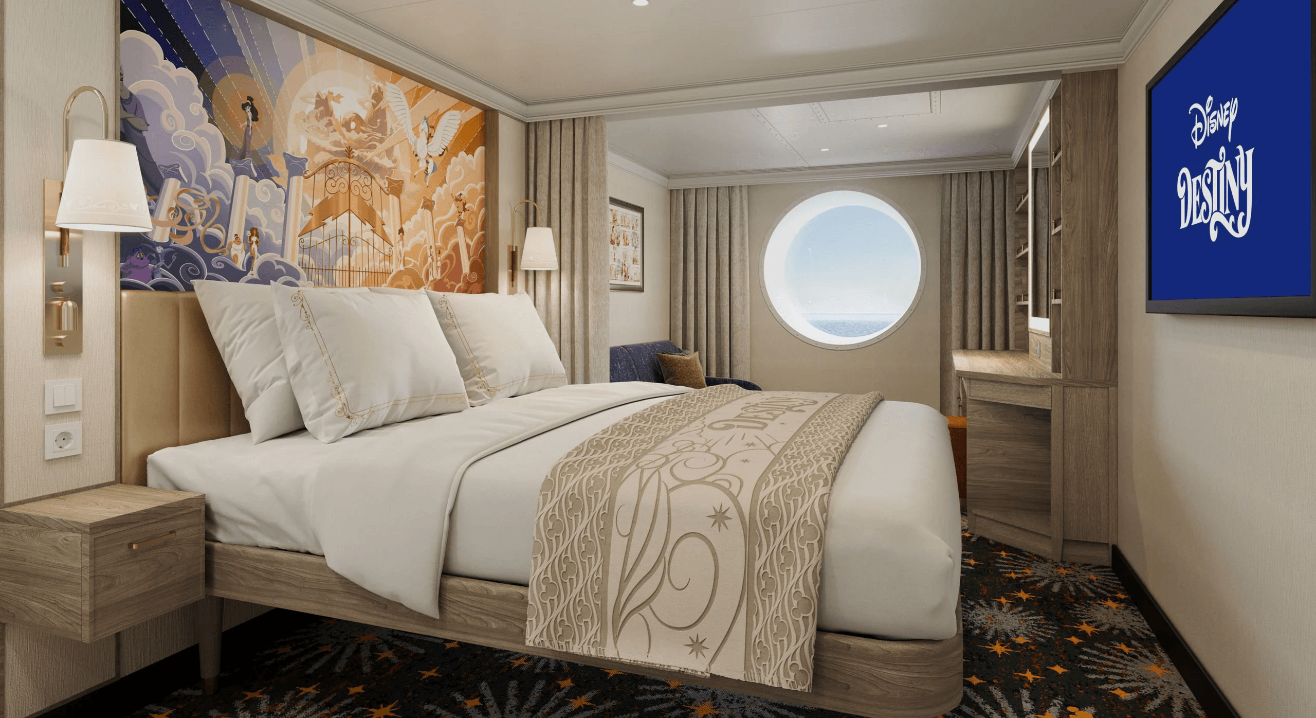 Disney Destiny cruise ship
