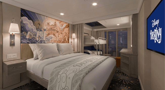Disney Destiny cruise ship