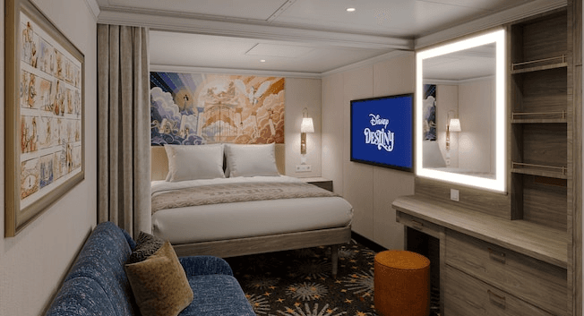 Disney Destiny Standard Inside Stateroom