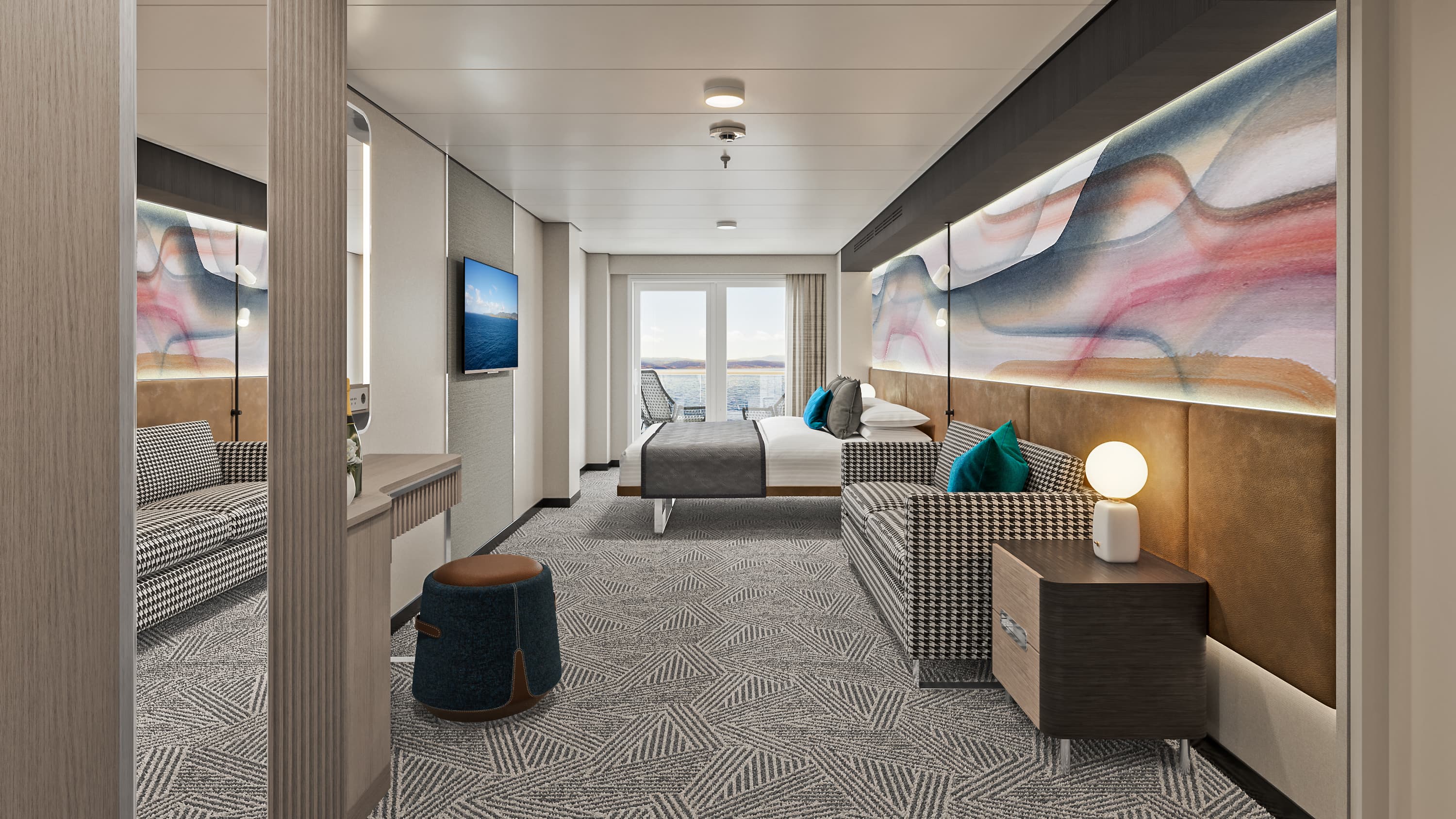 Norwegian Luna Club Balcony Suite
