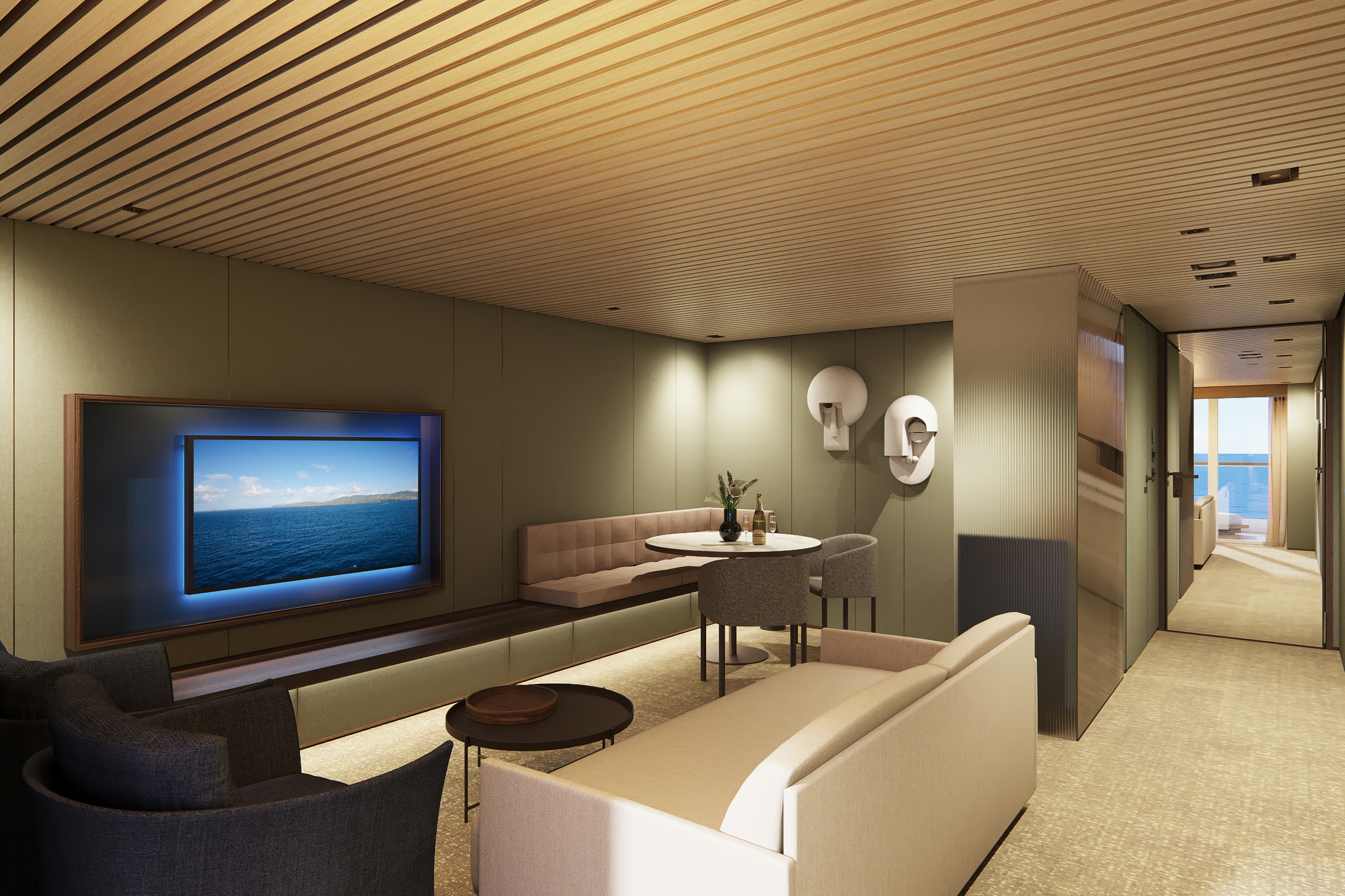Norwegian Luna The Haven Owner's Suite With Large Balcony