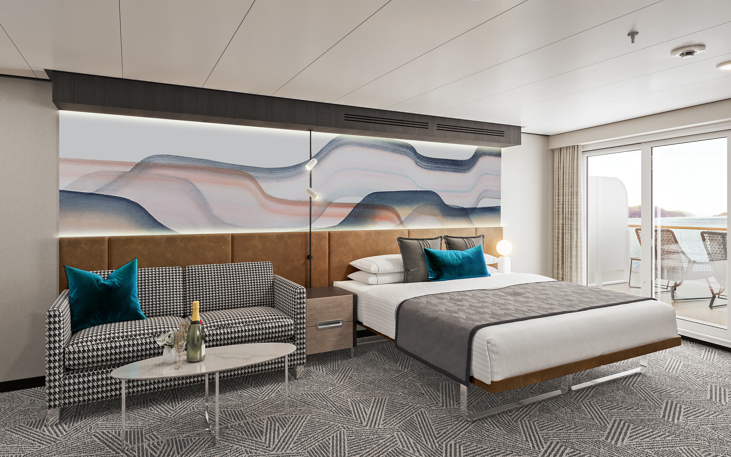 Norwegian Luna Family Suite With Large Balcony