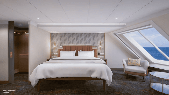 Disney Adventure Concierge Oceanview Suite