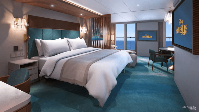 Disney Adventure Balcony cabin