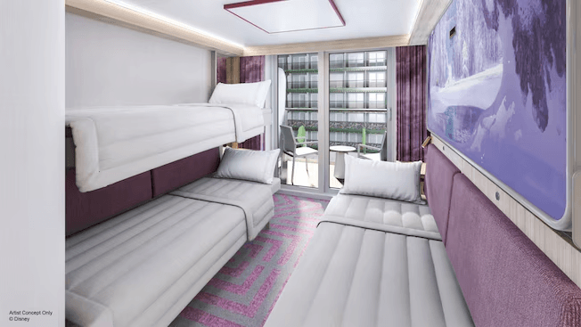 Disney Adventure Stateroom with Verandah