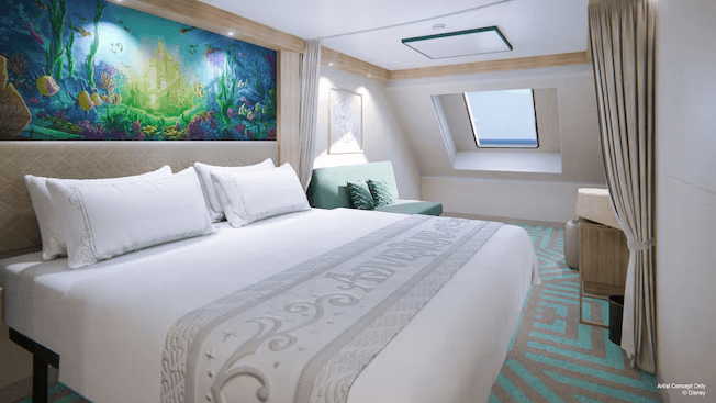 Disney Adventure Deluxe Oceanview Stateroom