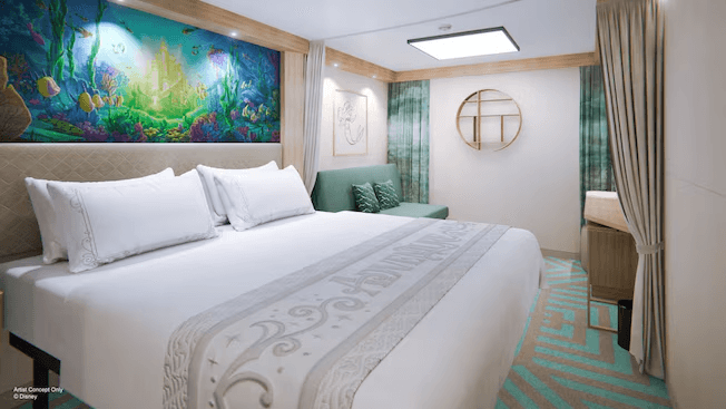 Disney Adventure Deluxe Inside Stateroom
