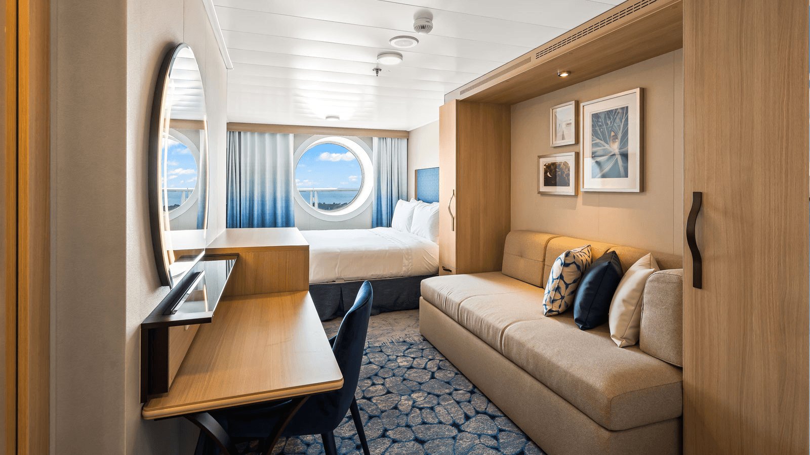 Wonder of the Seas Ocean View Quad Guaranteed