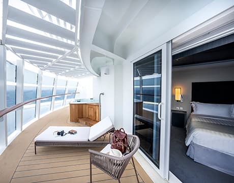 MSC World Asia MSC Yacht Club Royal Suite with Whirlpool Bath