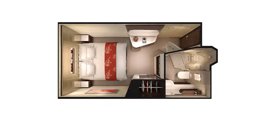 Norwegian Breakaway Inside cabin