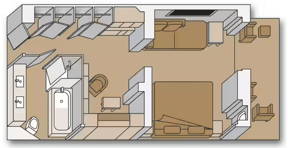 Nieuw Statendam Suite cabin
