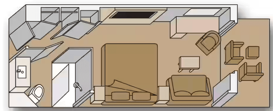 Rotterdam Balcony cabin
