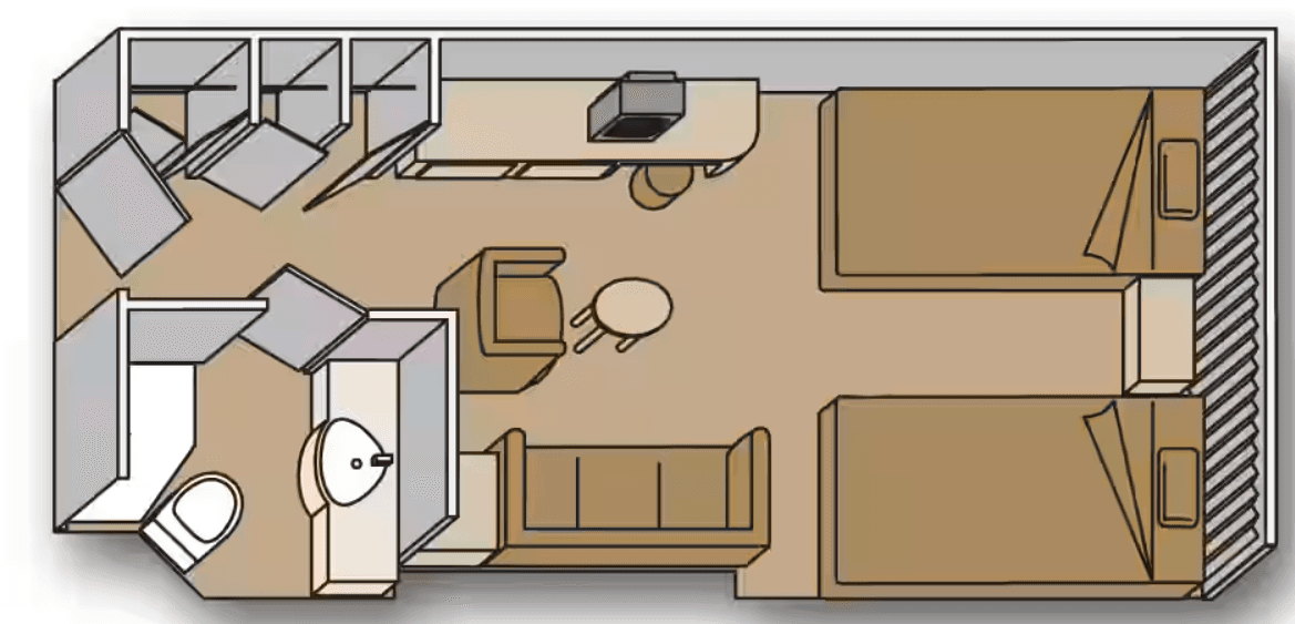 Zaandam Inside cabin