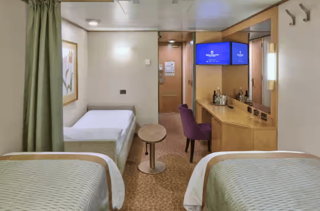 Zuiderdam Oceanview / Outside cabin
