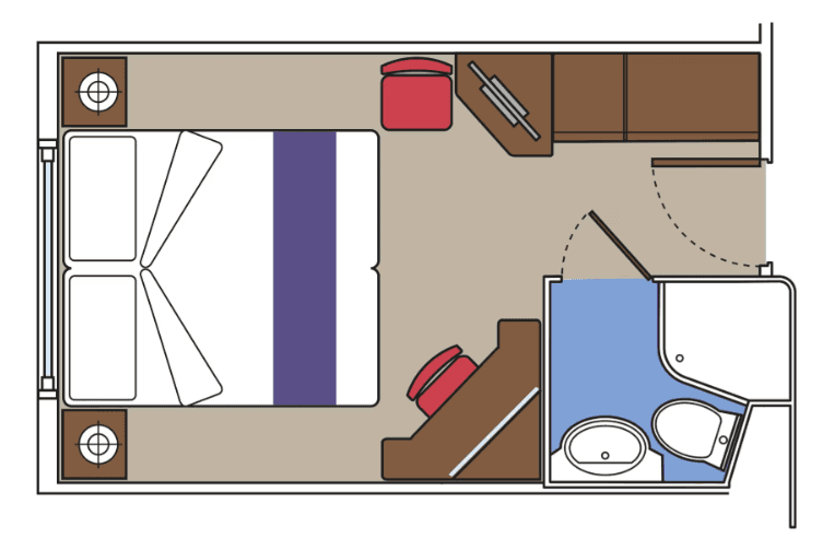 MSC Armonia Oceanview / Outside cabin