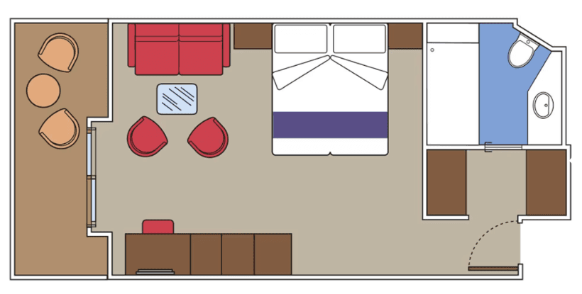MSC Bellissima Suite cabin