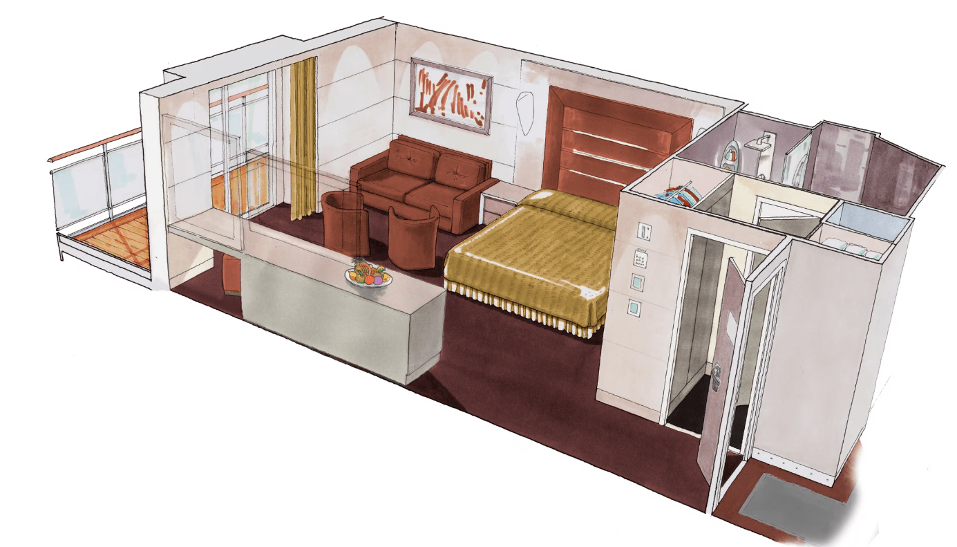 MSC Bellissima Suite cabin