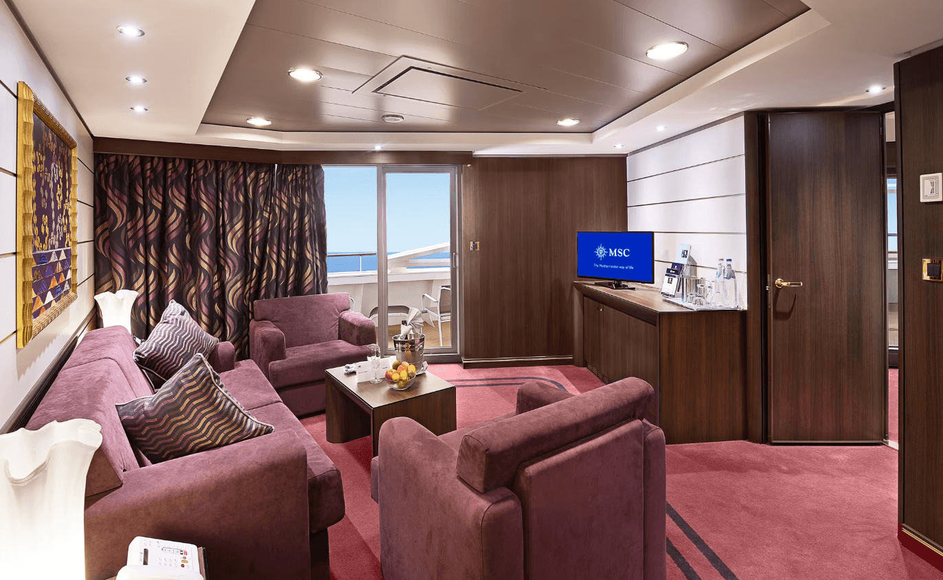 MSC Fantasia Suite cabin