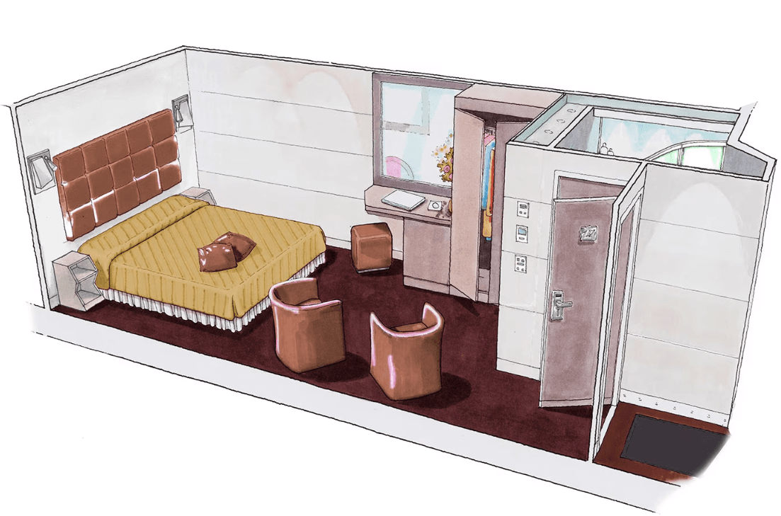 MSC Meraviglia Suite cabin