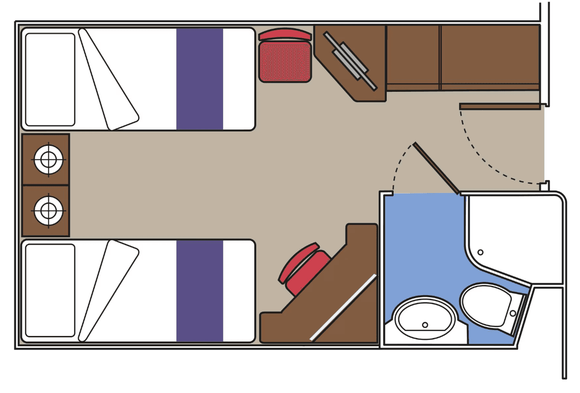 MSC Opera Inside cabin