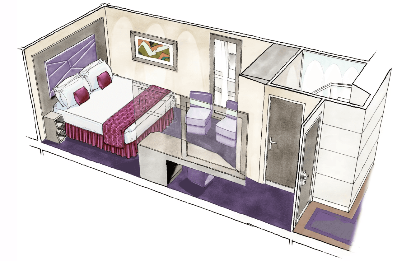 MSC Seaview Inside cabin