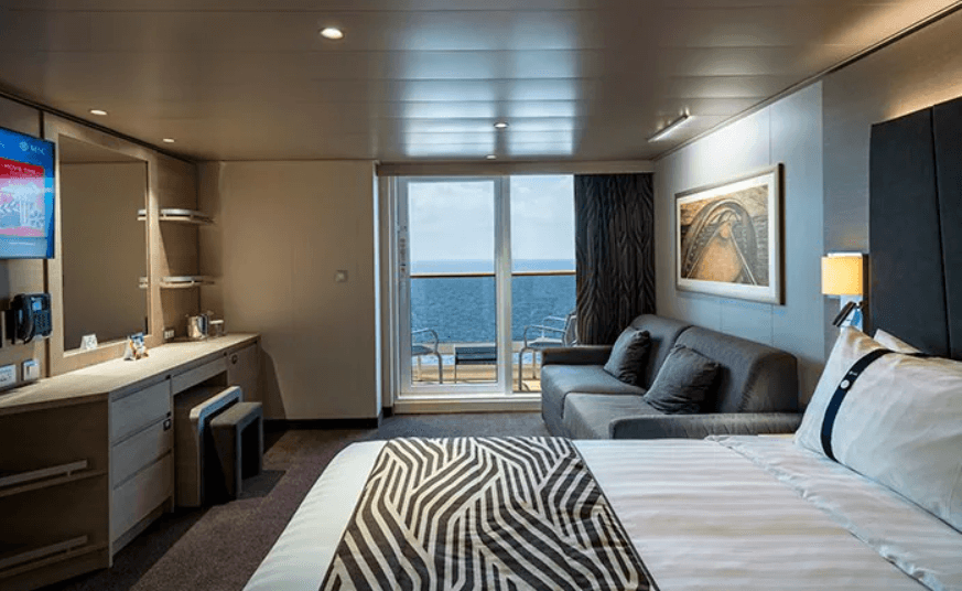 MSC World America Suite cabin