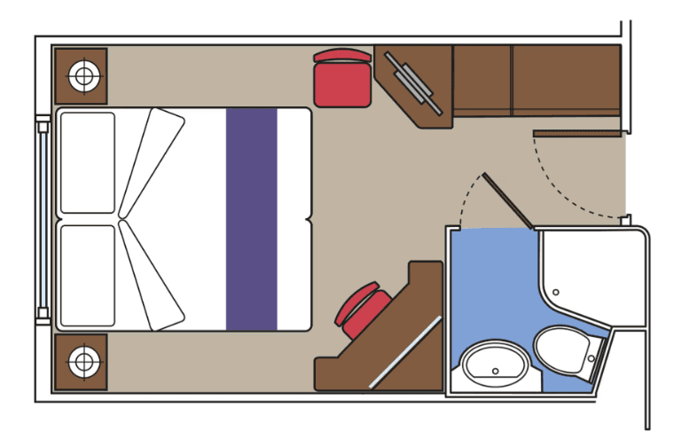 MSC Sinfonia Oceanview / Outside cabin
