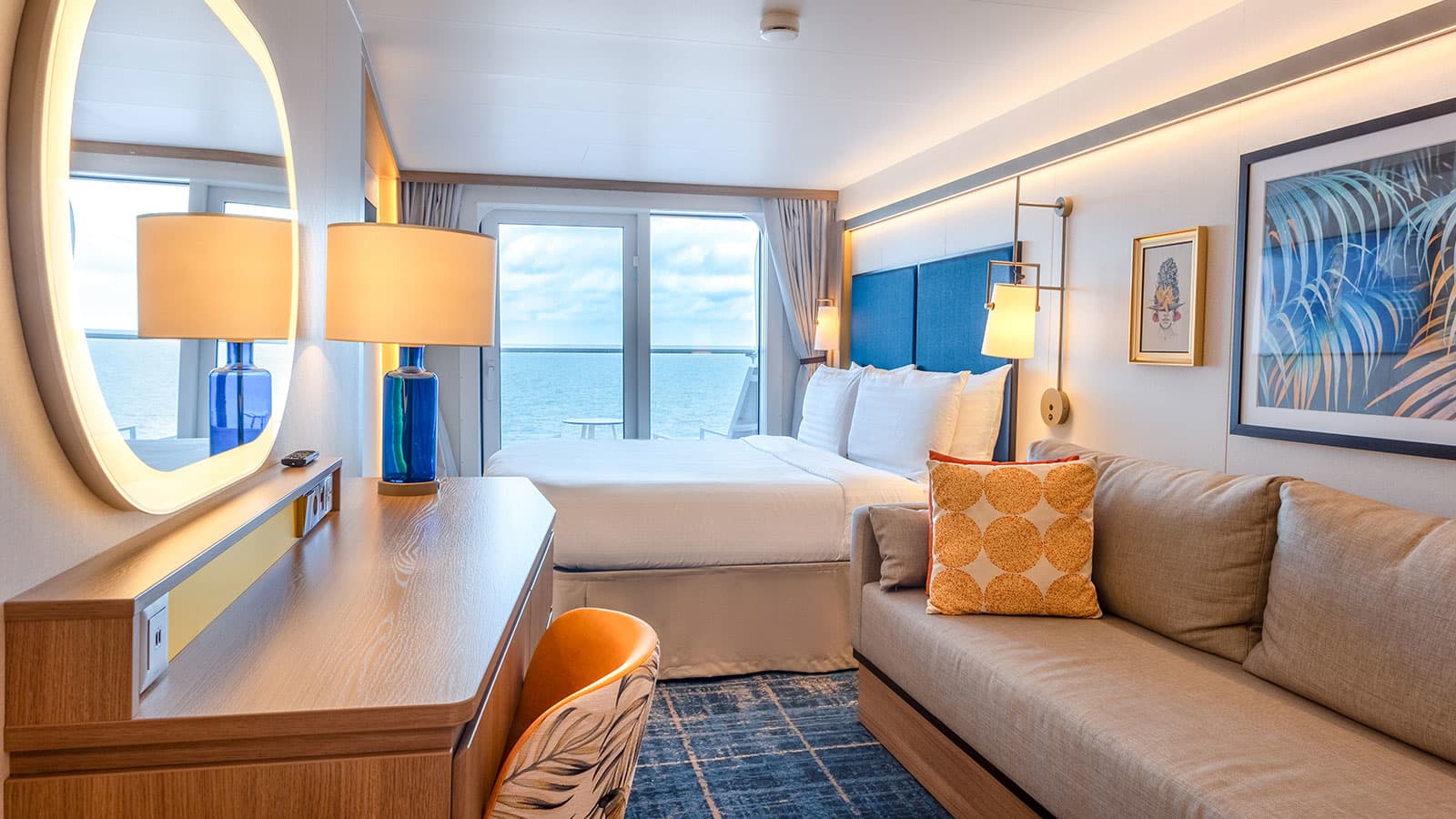 Legend of the Seas Connecting Ocean View Balcony